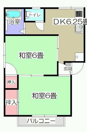 ファミーユはしぐちの物件間取画像